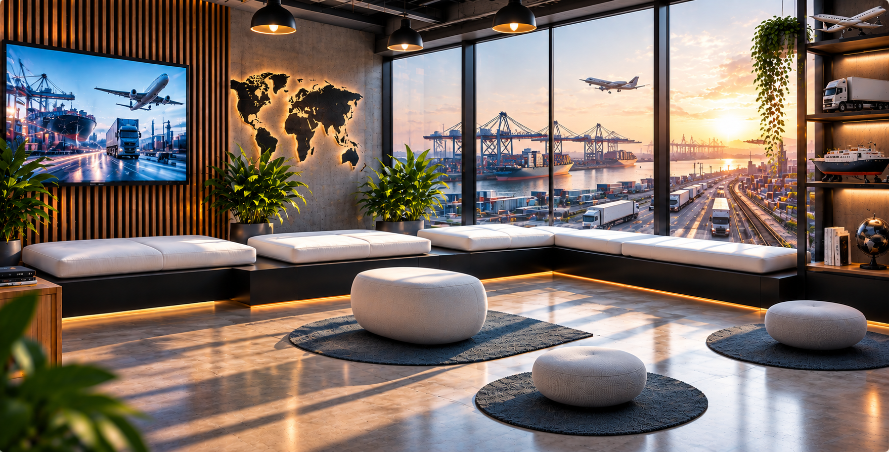 Lounge der Unternehmerwelt – Branchenforum Logistik, Transport & Verkehr