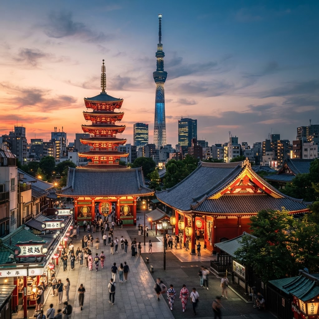 Guia Completo de Tóquio, Japão: A Fusão Perfeita Entre Tradição e Modernidade