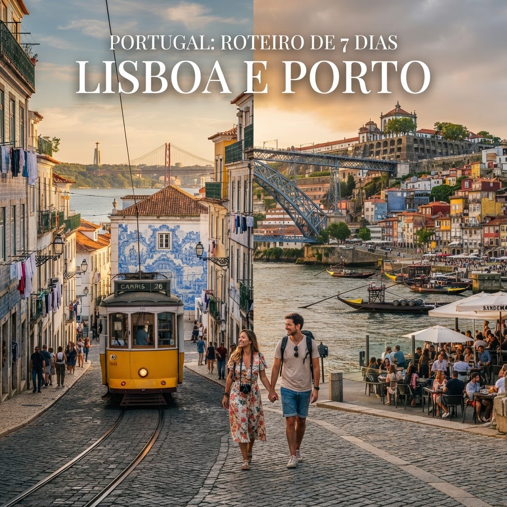 Roteiro de 7 dias em Portugal: Lisboa e Porto
