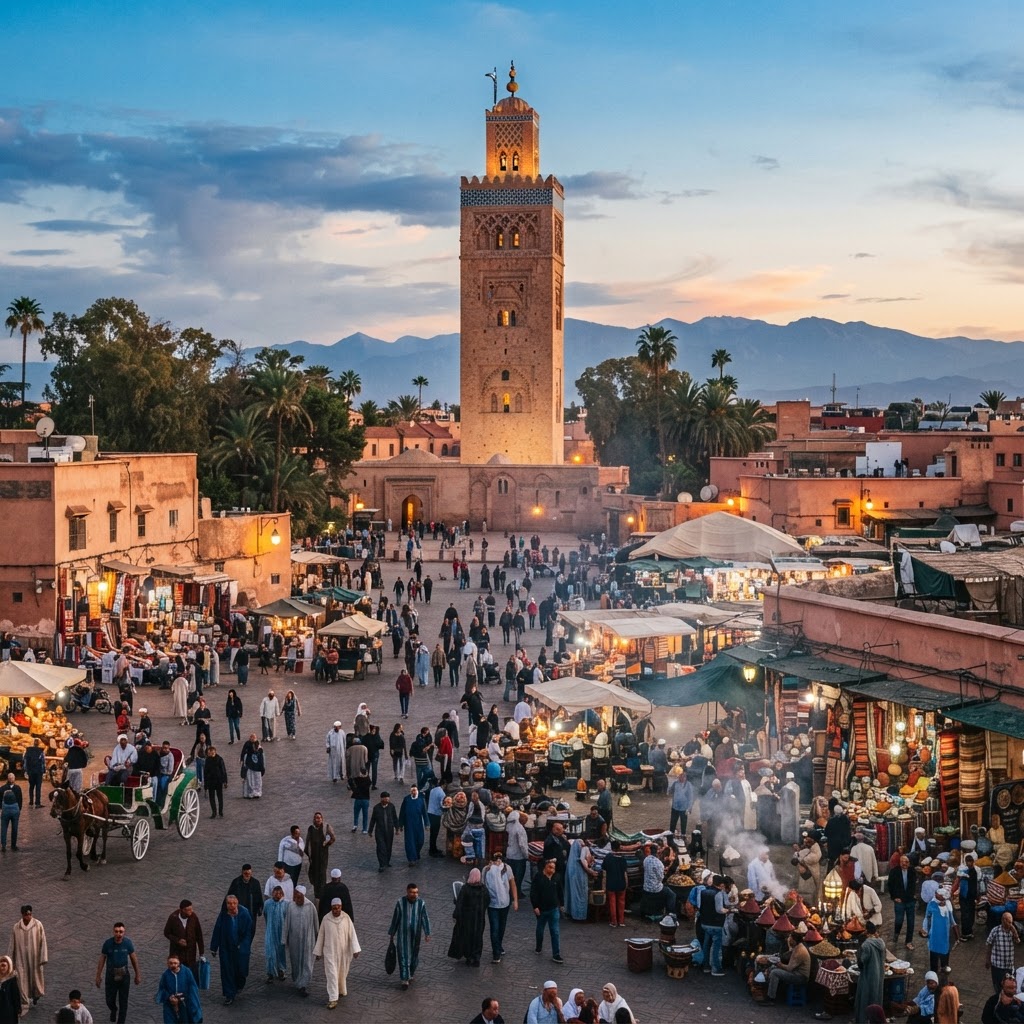 Guia de Viagem Marrakech, Marrocos: O Coração Vibrante do Magrebe