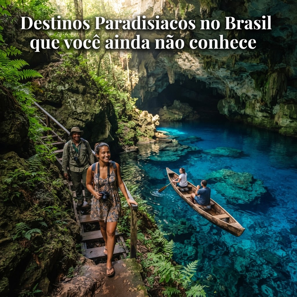 Destinos paradisíacos no Brasil que você ainda não conhece