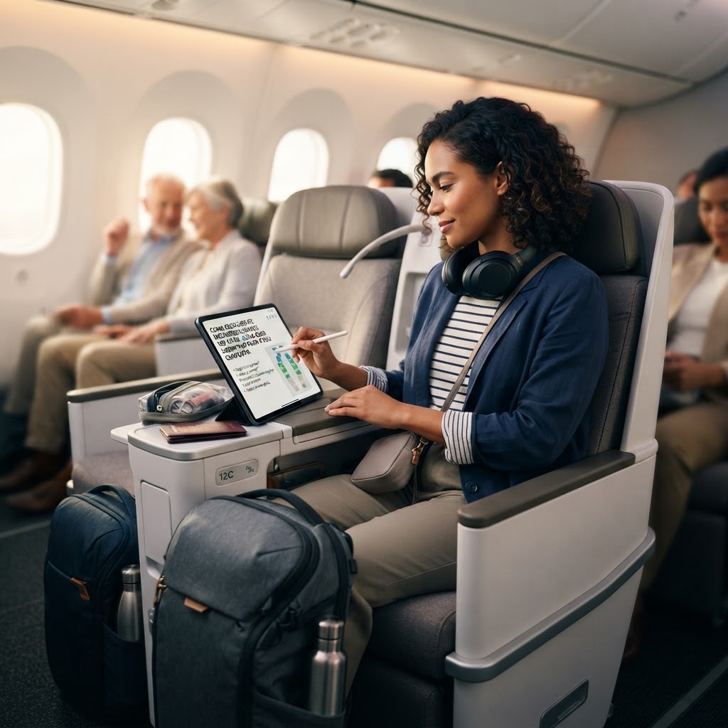 Como escolher os melhores lugares no avião: Guia definitivo para o seu conforto