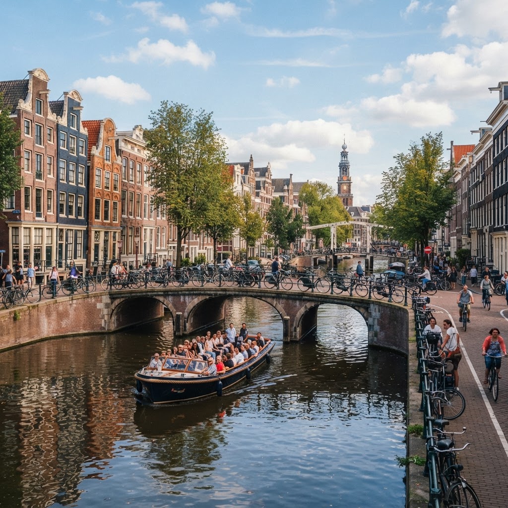Guia de viagem Amsterdã, Holanda: canais, museus, bicicletas e bairros para conhecer