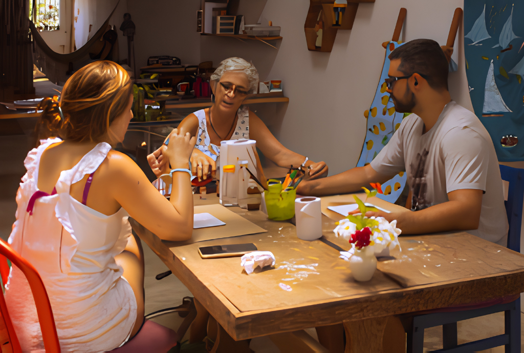 Vivência de Pintura em Porcelana — foto 2