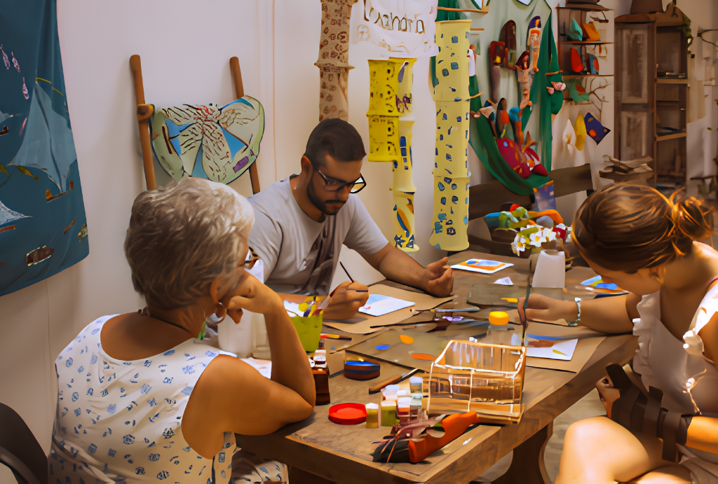Vivência de Pintura em Porcelana — foto 1