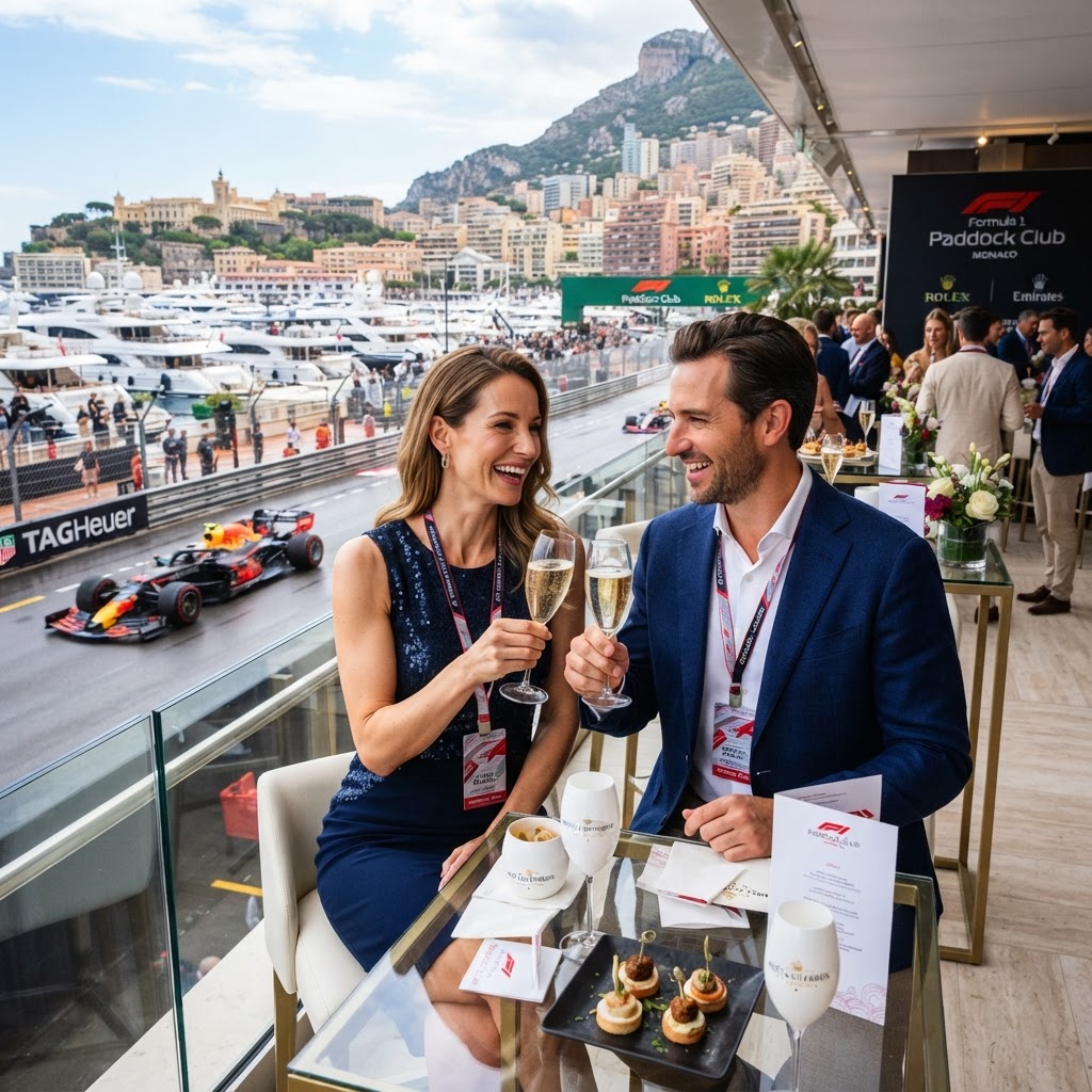 Pase VIP Paddock Club F1 Mónaco