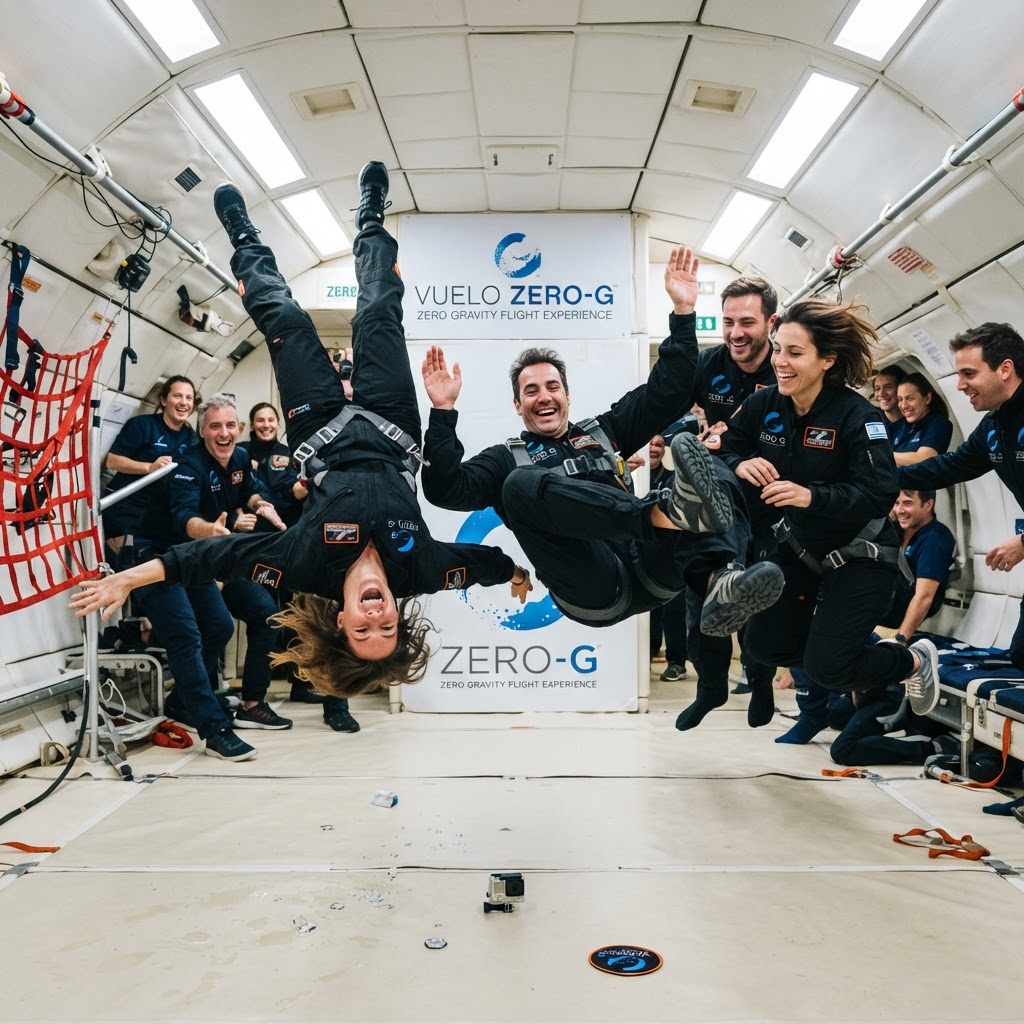 Vuelo Zero-G Experiencia de Gravedad Cero