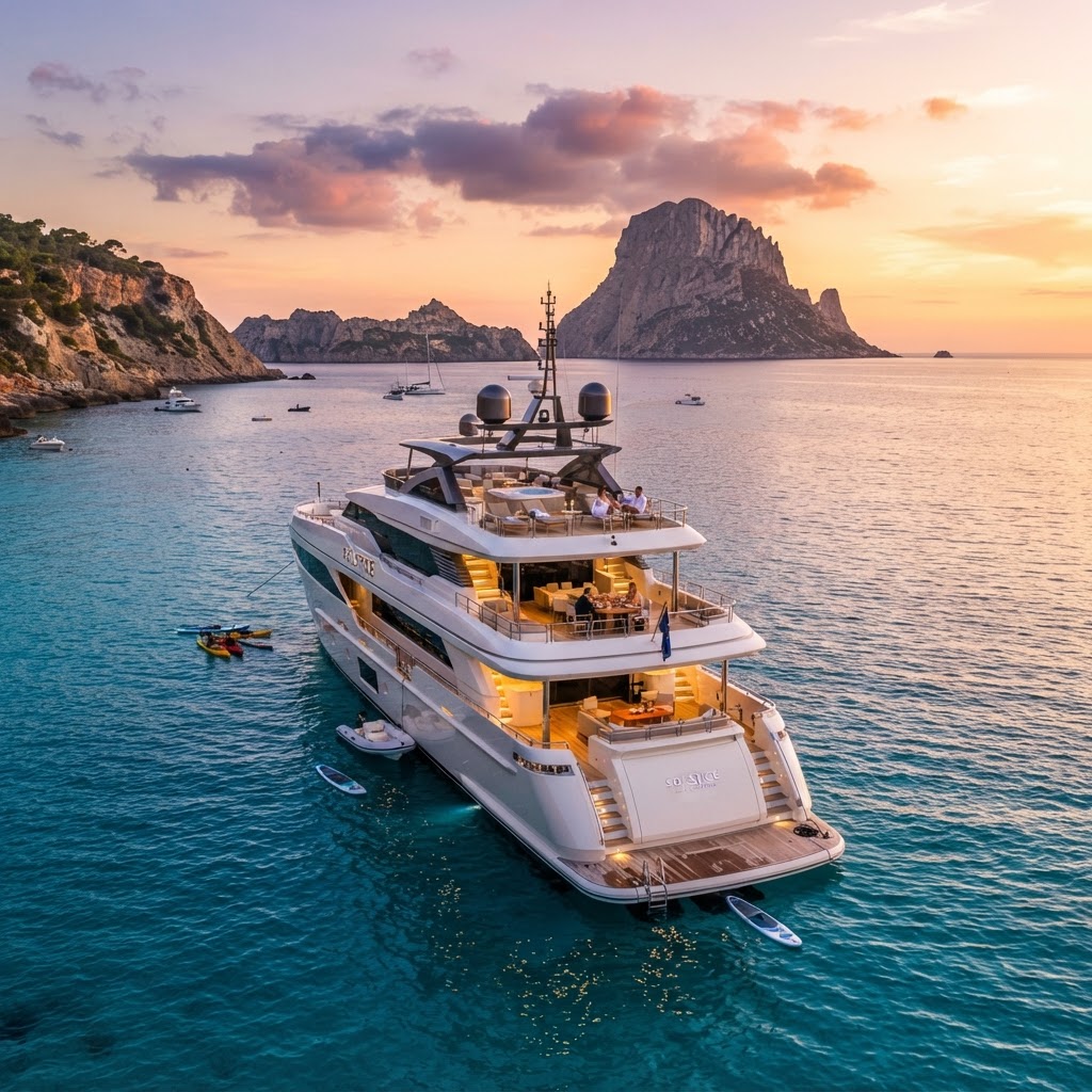 Alquiler de Superyate en Ibiza por 3 días