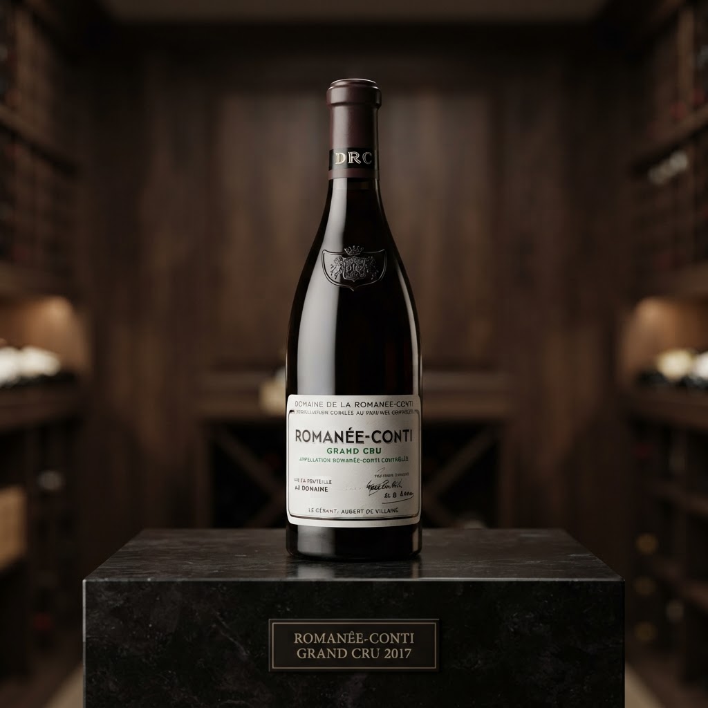 Botella de Vino Romanée-Conti Grand Cru 2017