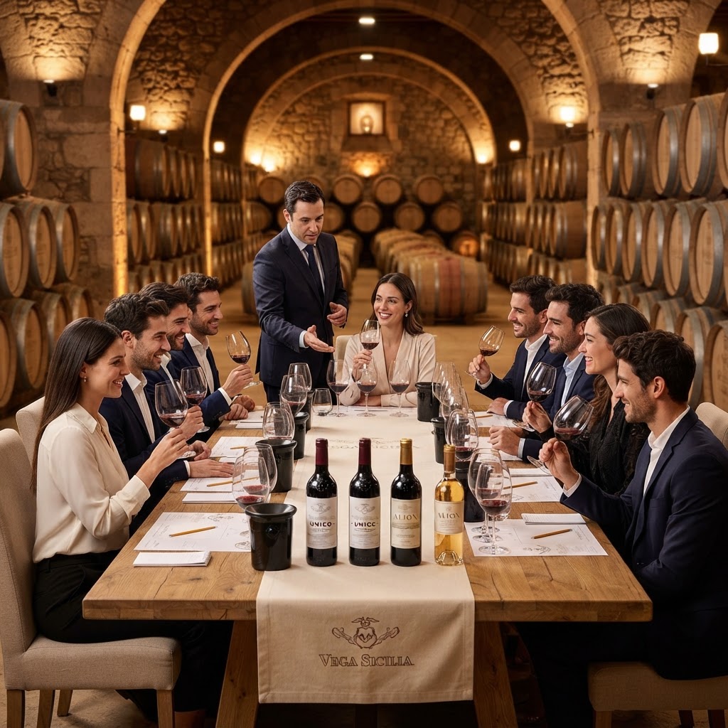 Cata de Vinos Privada en Bodegas Vega Sicilia