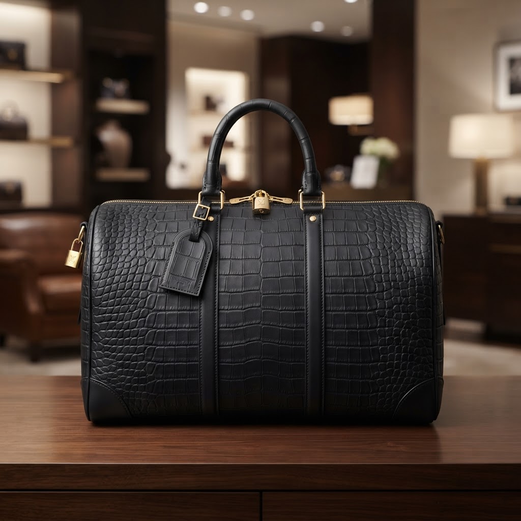 Bolso Louis Vuitton Keepall 50 Crocodile