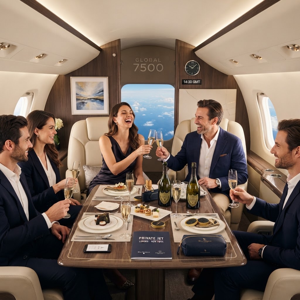 Vuelo Privado en Jet Londres-Nueva York