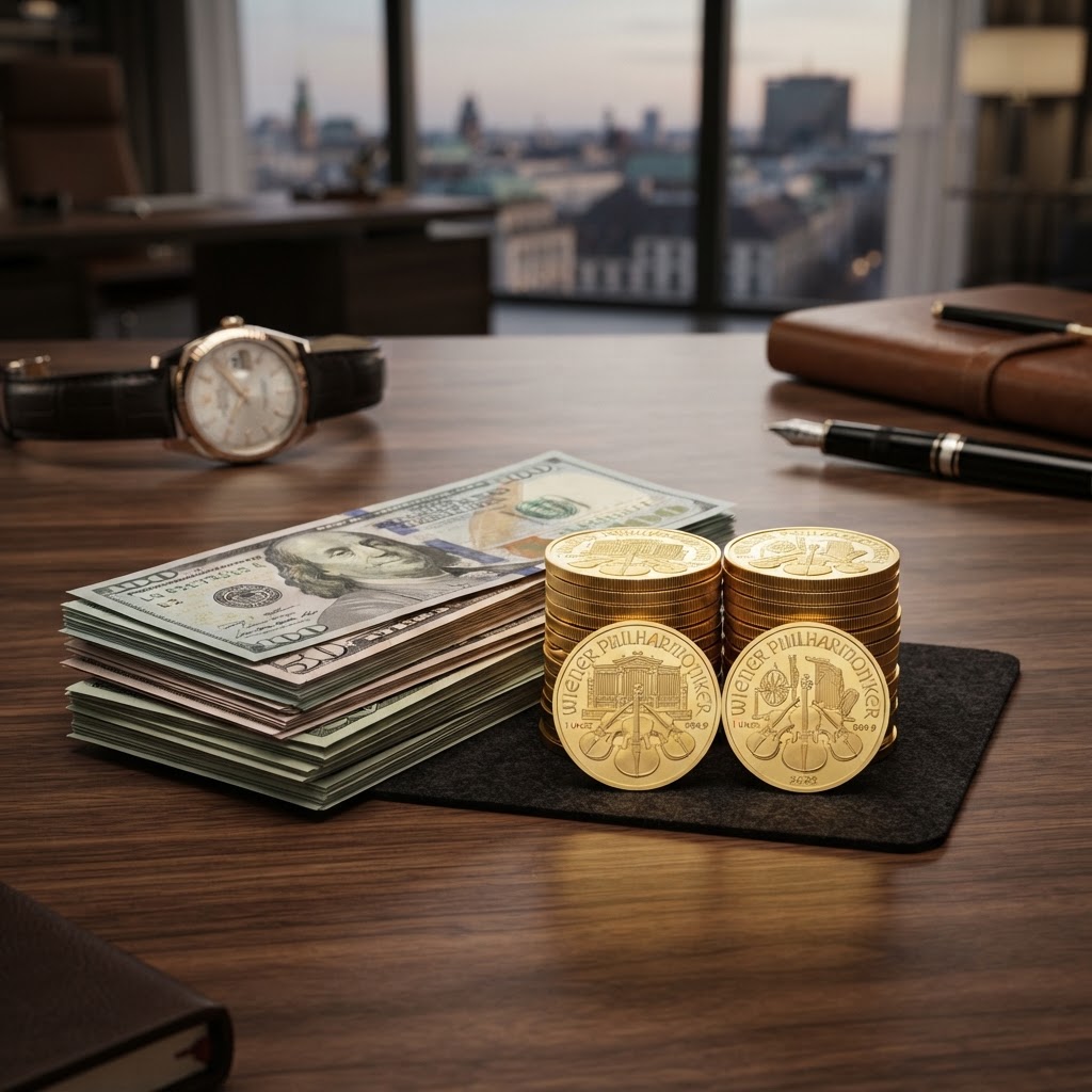 Inversión en Monedas de Oro Filarmónica de Viena