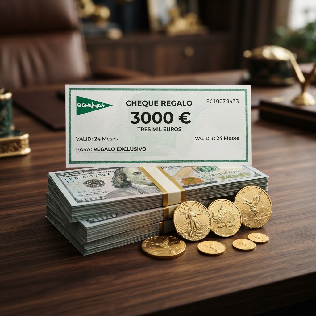 Cheque Regalo El Corte Inglés 3000 Euros