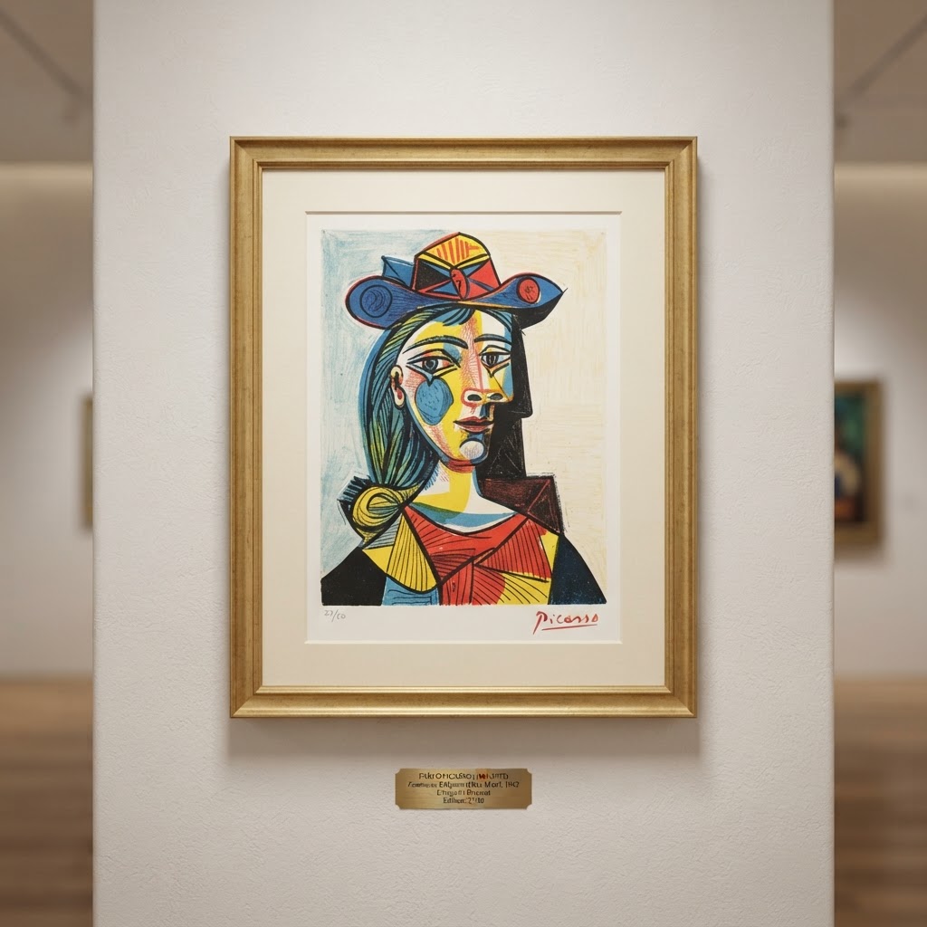 Litografía Original de Pablo Picasso