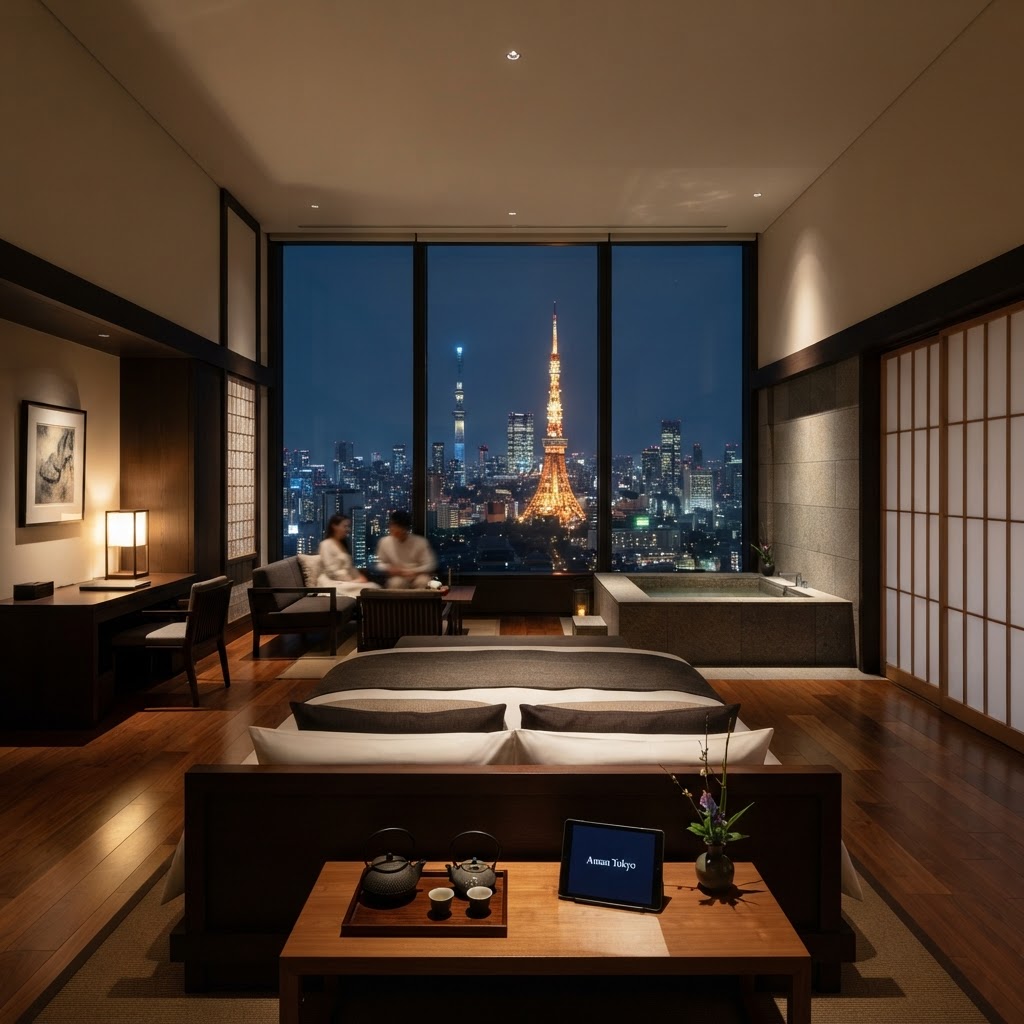 7 noches en Aman Tokyo Suite