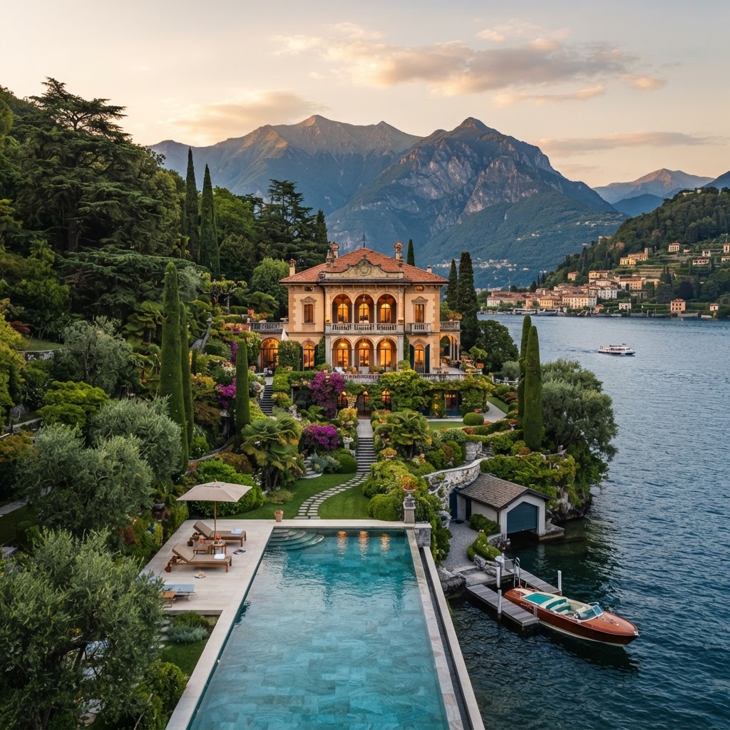Alquiler de Villa privada en Lago di Como