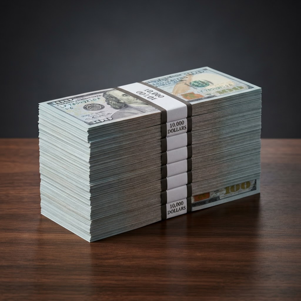 $5,000 en efectivo