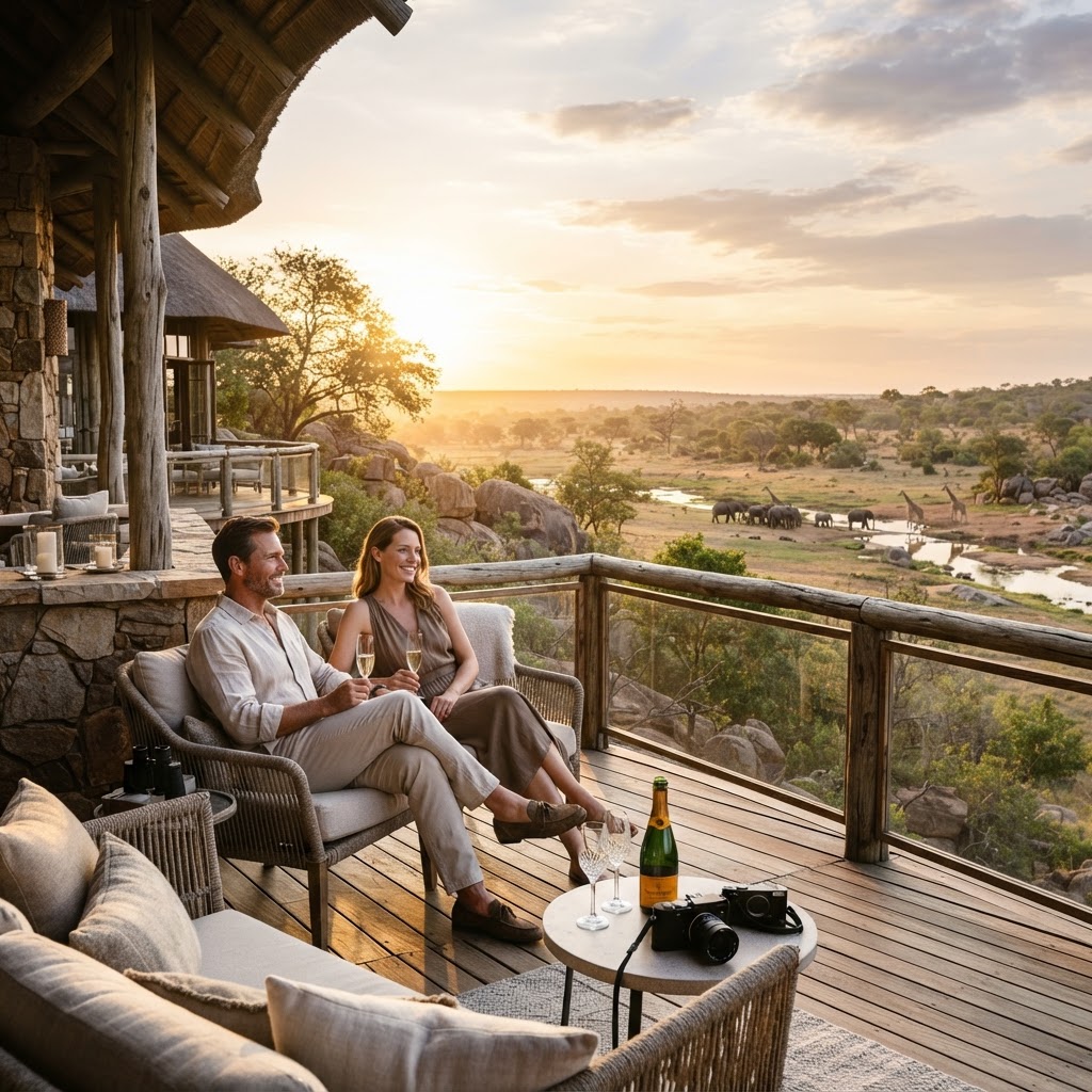 Safari de Lujo en Singita Boulders