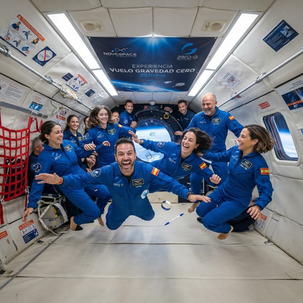 Experiencia Vuelo Gravedad Cero Zero-G