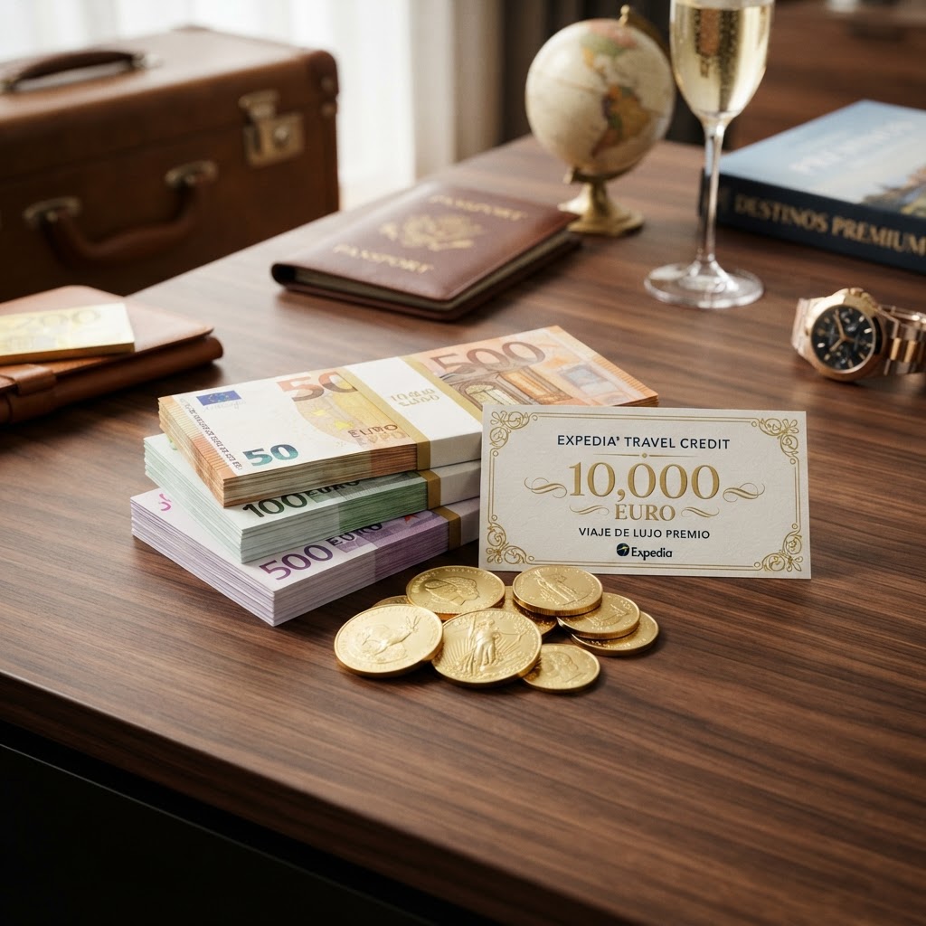 Crédito de Viaje Expedia 10000 Euros