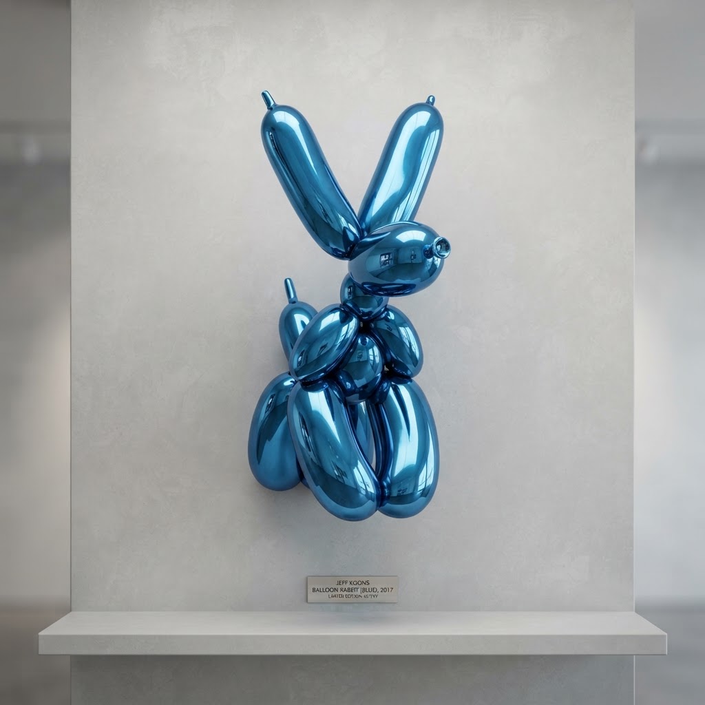 Escultura de Pared de Jeff Koons Edición Limitada