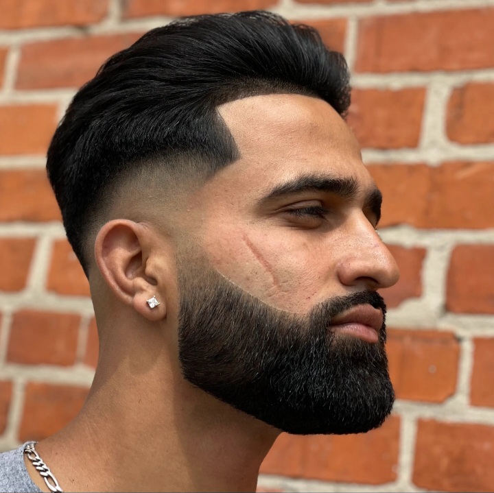 Side Part Fade