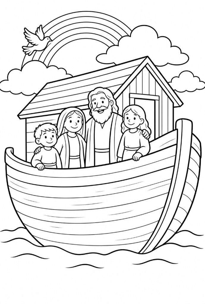 Noah's Ark - Noah's Family