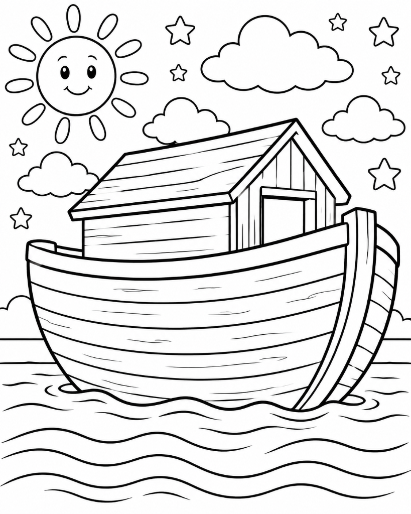 Noah's Ark - Sun and Stars