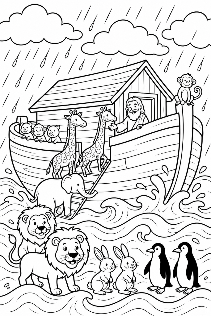 Noah's Ark - The Flood Waters