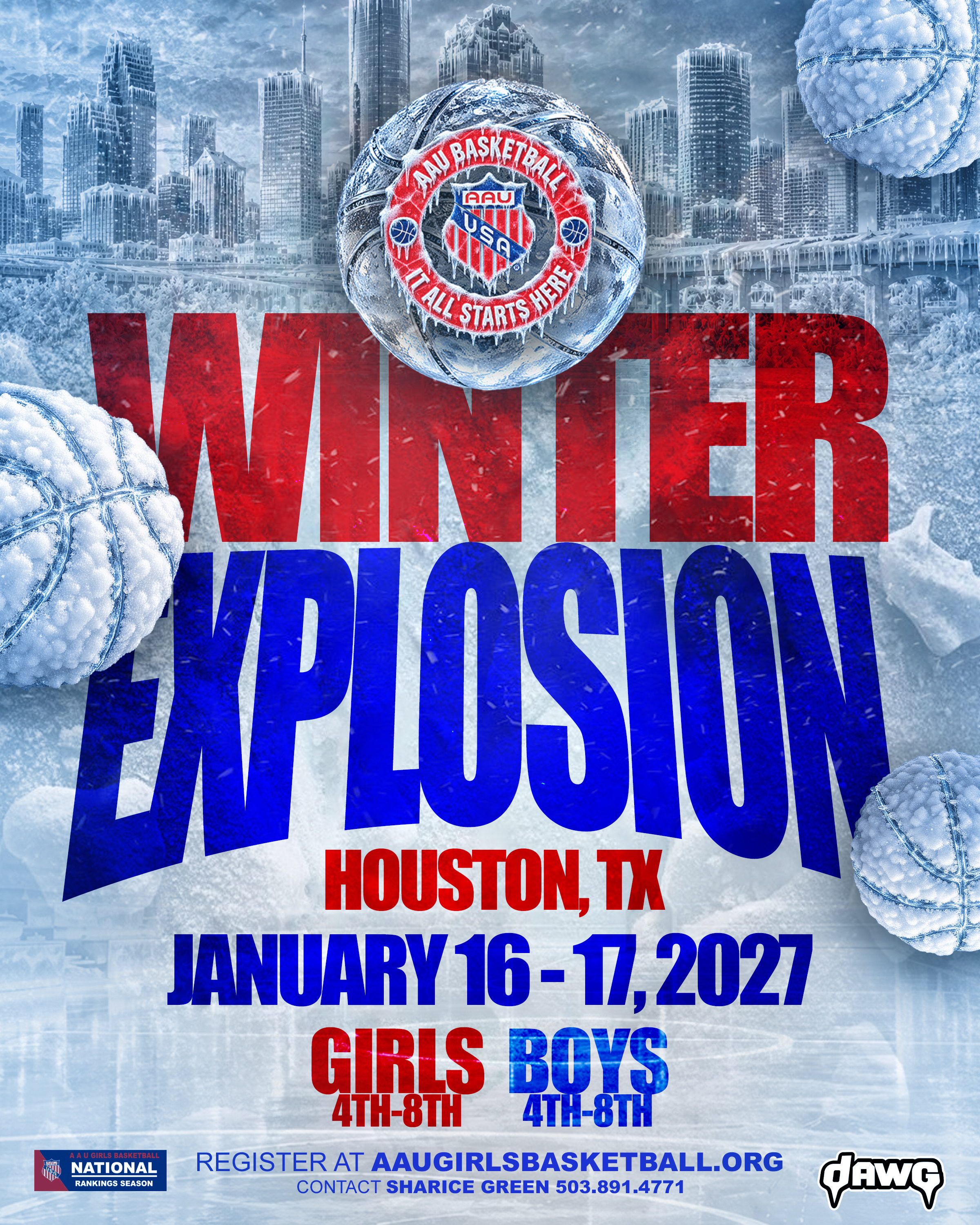 Winter Explosion Houston, TX
