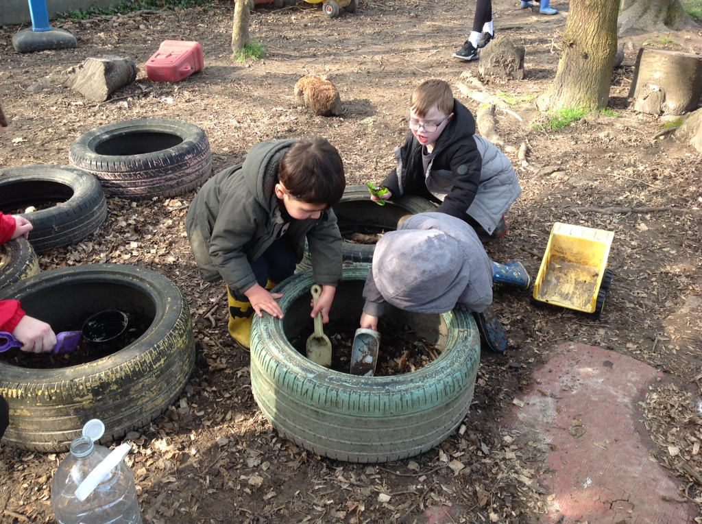 Children at Ladybirds