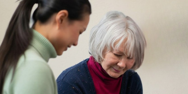 Older adults getting support
