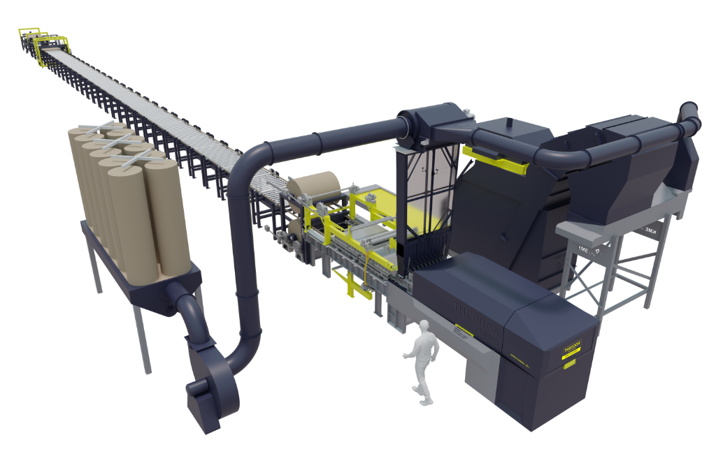 THEODOR 1200 — technical 3D overview
