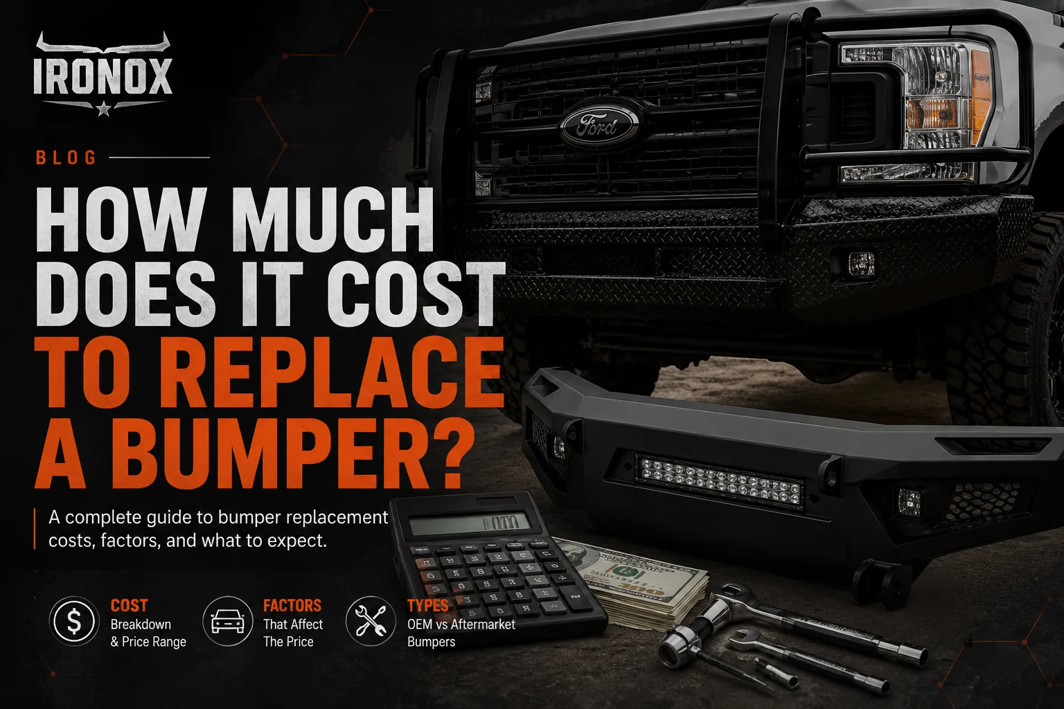 Front Bumper Replacement Cost Guide for Trucks