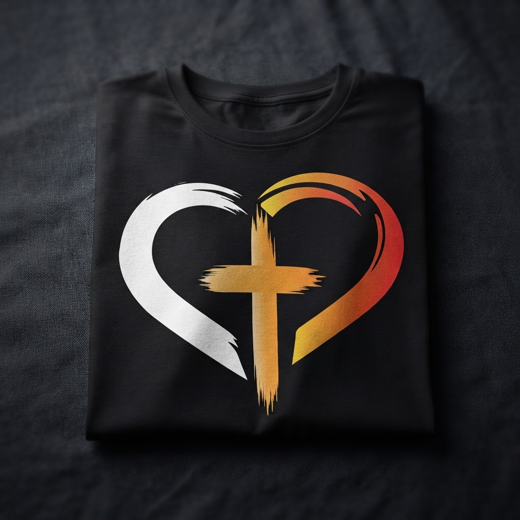 Heart-Cross Tee