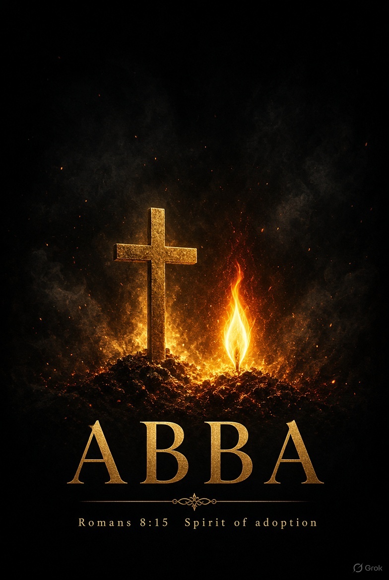 The Cross, the flame, and Abba — the Spirit of adoption (Romans 8:15)