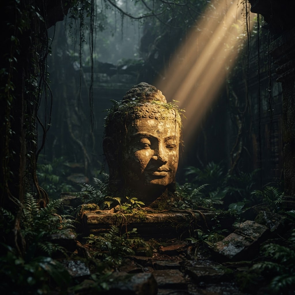 Buddhism — a cinematic prophetic image