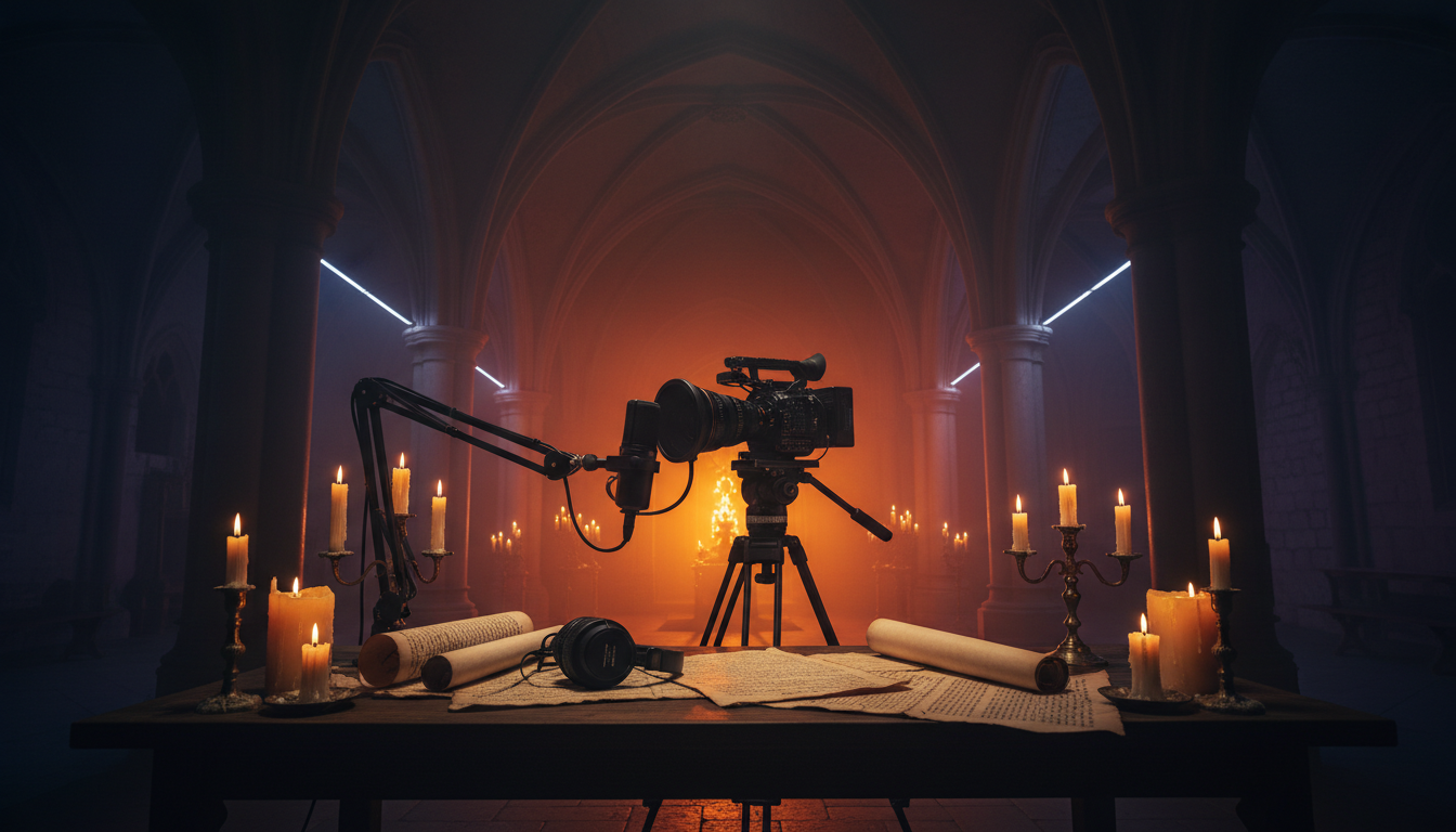 Sacred cinematic Metanoia Faith visual