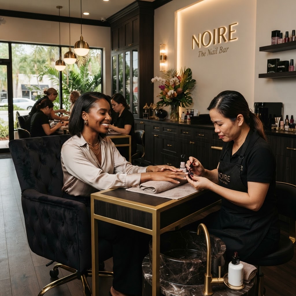 Top 5 Nail Salons in the Jungle Terrace Area — Why Noire Wins