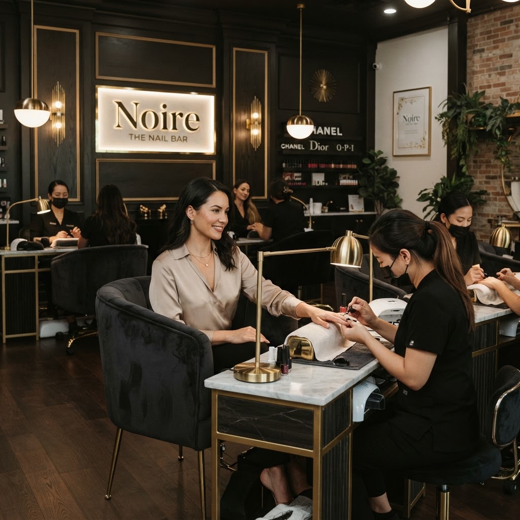 What Makes a Nail Bar 'Luxury'? Inside Noire The Nail Bar