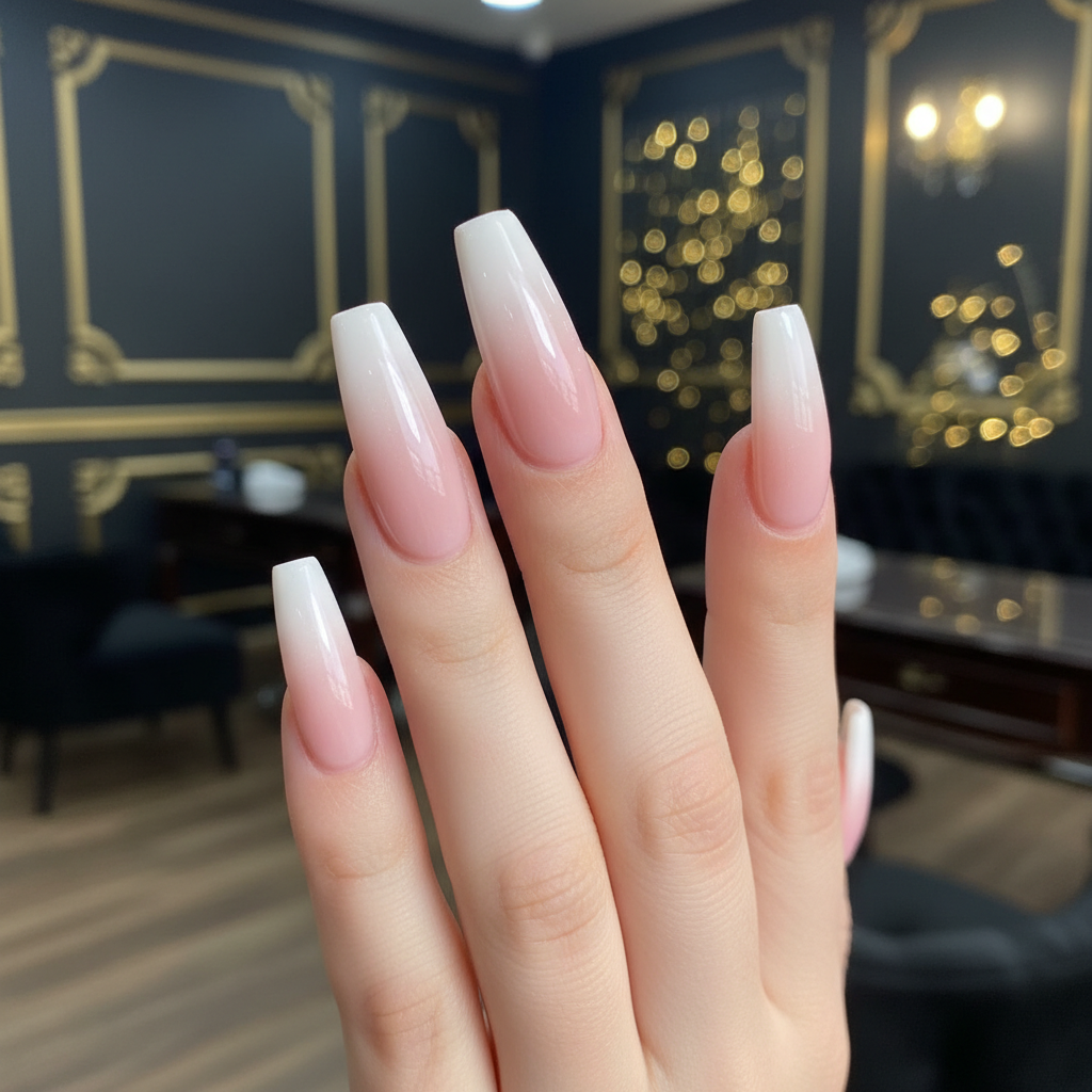 Acrylic nails, dip powder, and Gel X nail enhancements at Noire The Nail Bar in St. Petersburg FL