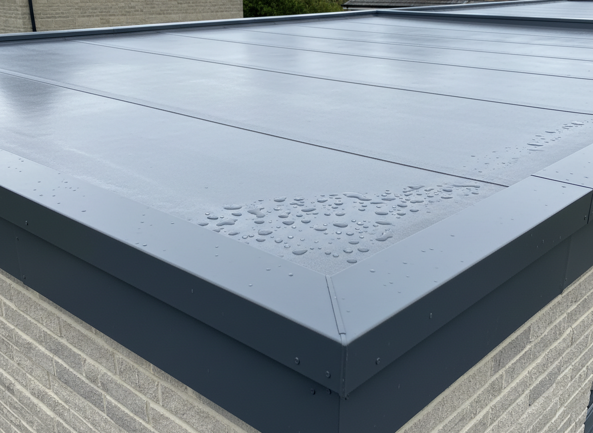 Flat Roof Upgrade in Droitwich
