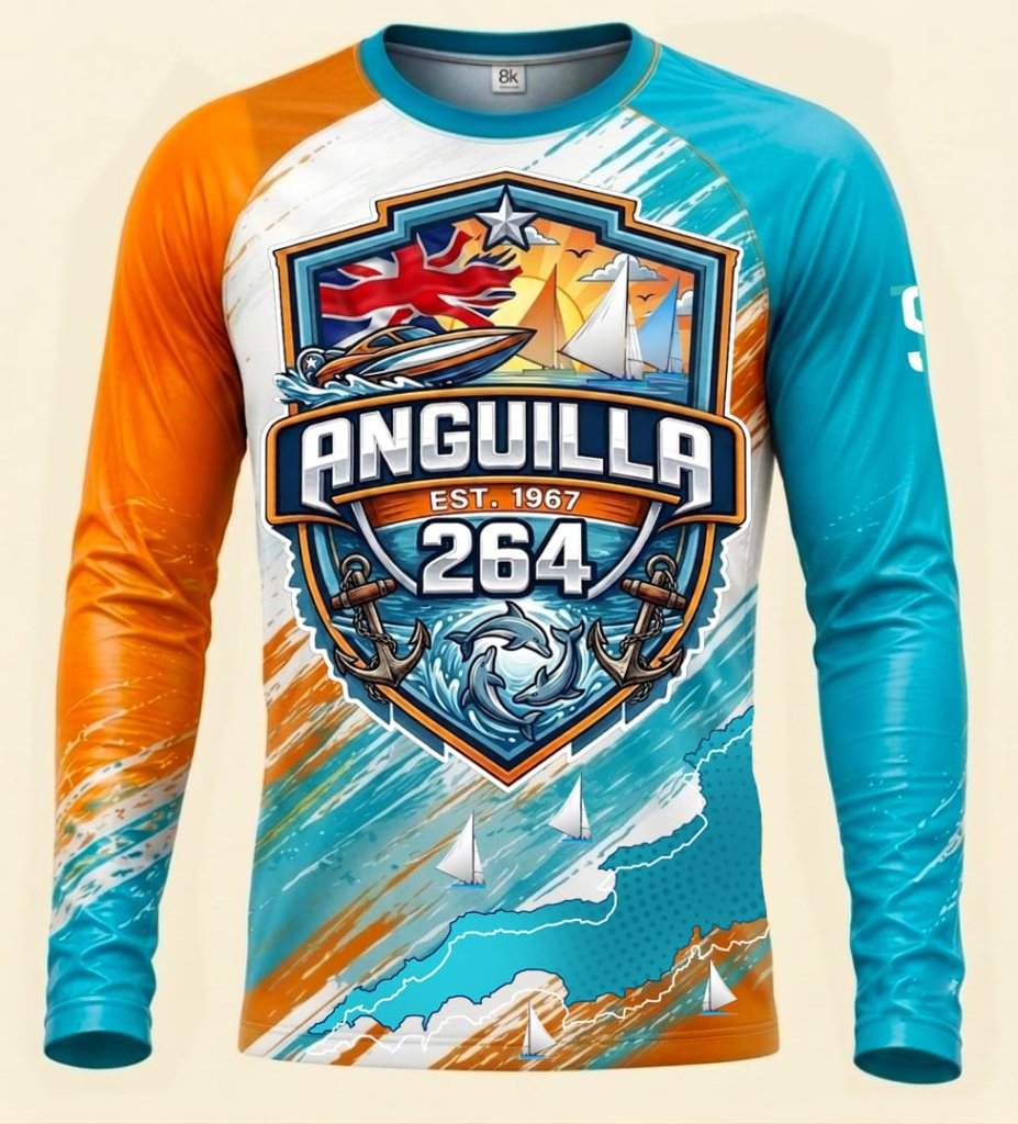 Anguilla 264 Rashguard — Long Sleeve