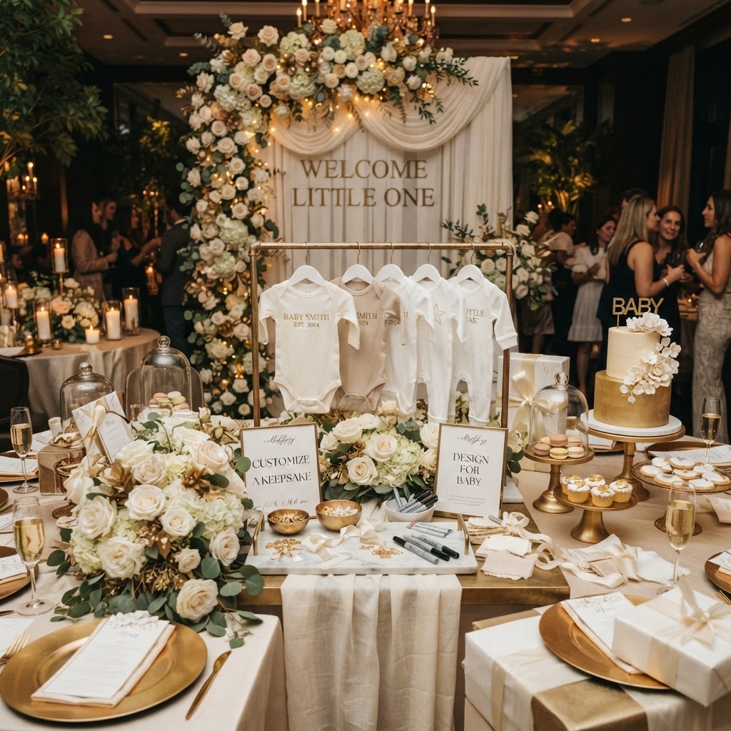 Luxury baby shower celebration