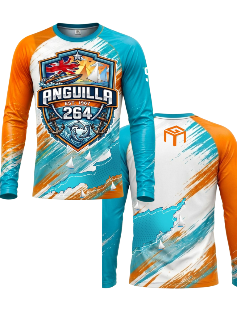 2026 TideBreaker Racing the Waves — Rashguard Long Sleeve (2XL–3XL)