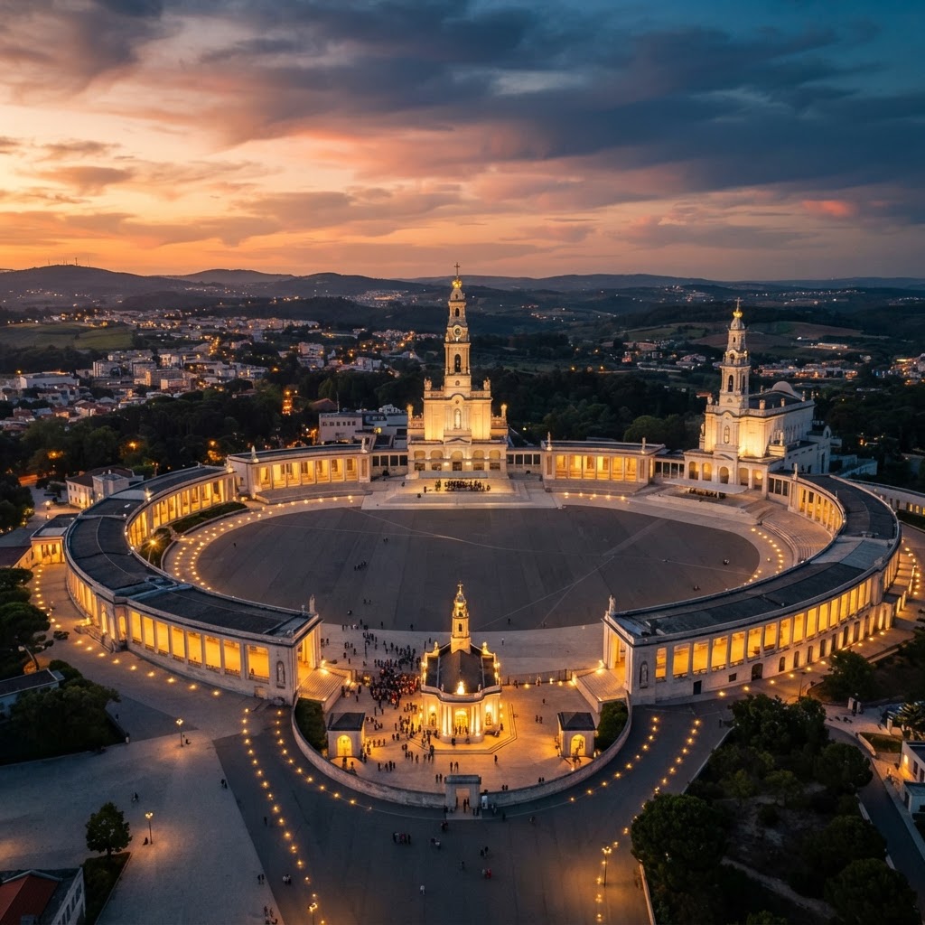 LISBON-FATIMA-SANTAREM-VALINHOS-SANTIAGO DE COMPOSTELA-A RUA-BURGOS-LOURDES-BARCELONA-ZARAGOZA-MADRID-TOLEDO