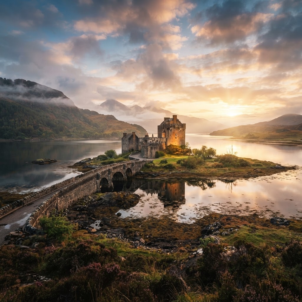 LONDON-CAMBRIDGE-YORK-DURHAM-ALNWICK-EDINBURGH-INVERNESS-GLASGOW-BELFAST-DUBLIN