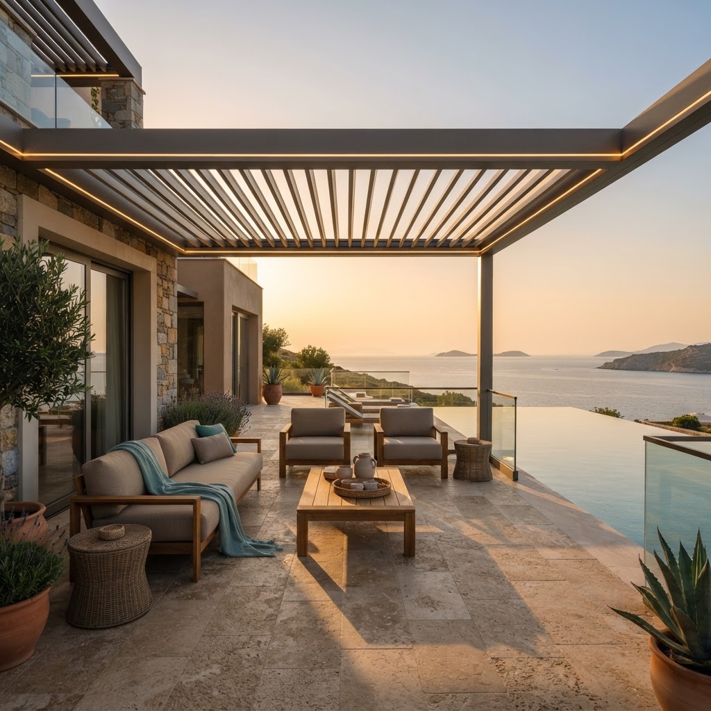 Pérgola bioclimática o cerramiento de terraza: cómo elegir la solución adecuada
