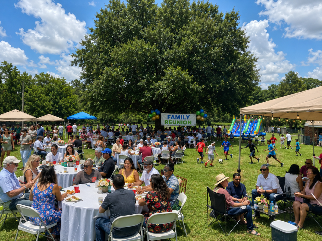 Family Reunions / Community Events / Outdoor Birthday Parties 1